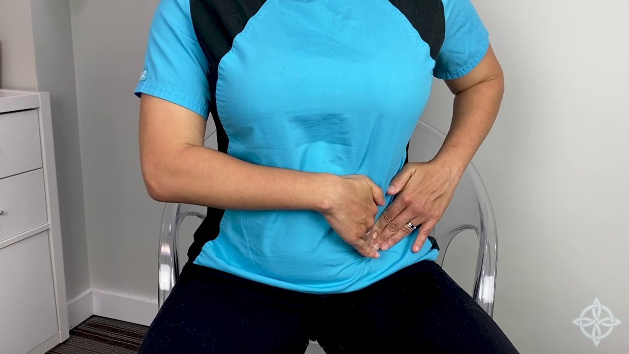 "ILU" Self-Massage Technique for Abdominal Discomfort