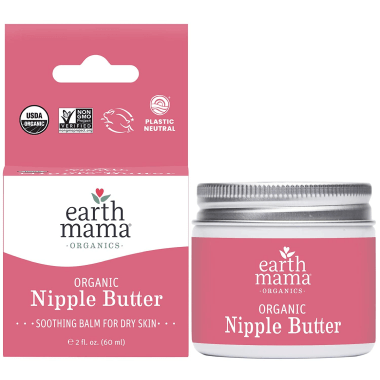 Organic Nipple Butter Breastfeeding Cream by Earth Mama